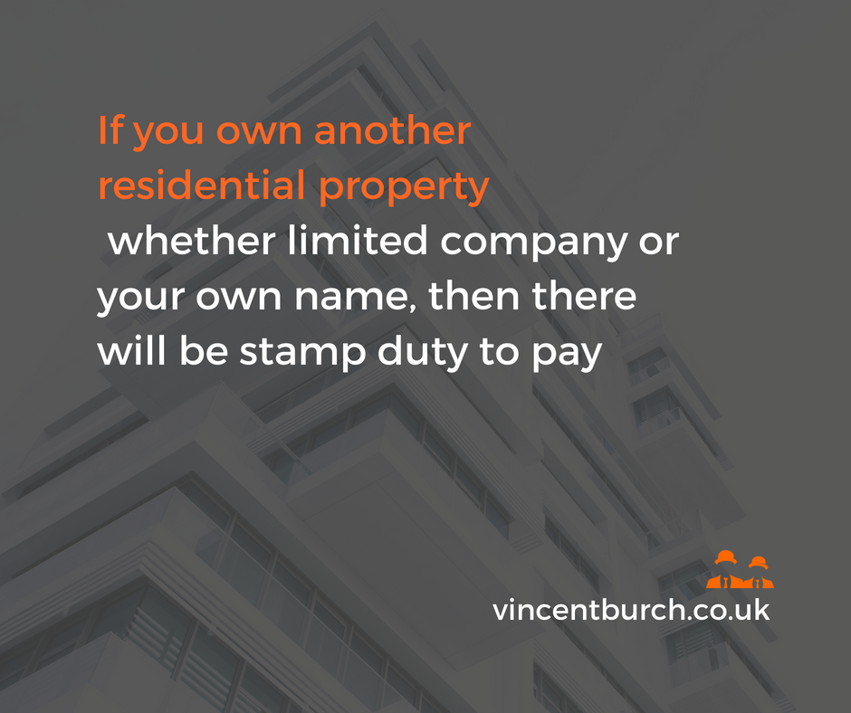 vincentburch's tweet photo. If I buy a property as a limited company will I pay additional Stamp Duty? https://t.co/X9gpfWzlJO https://t.co/tRjePoO5bV
