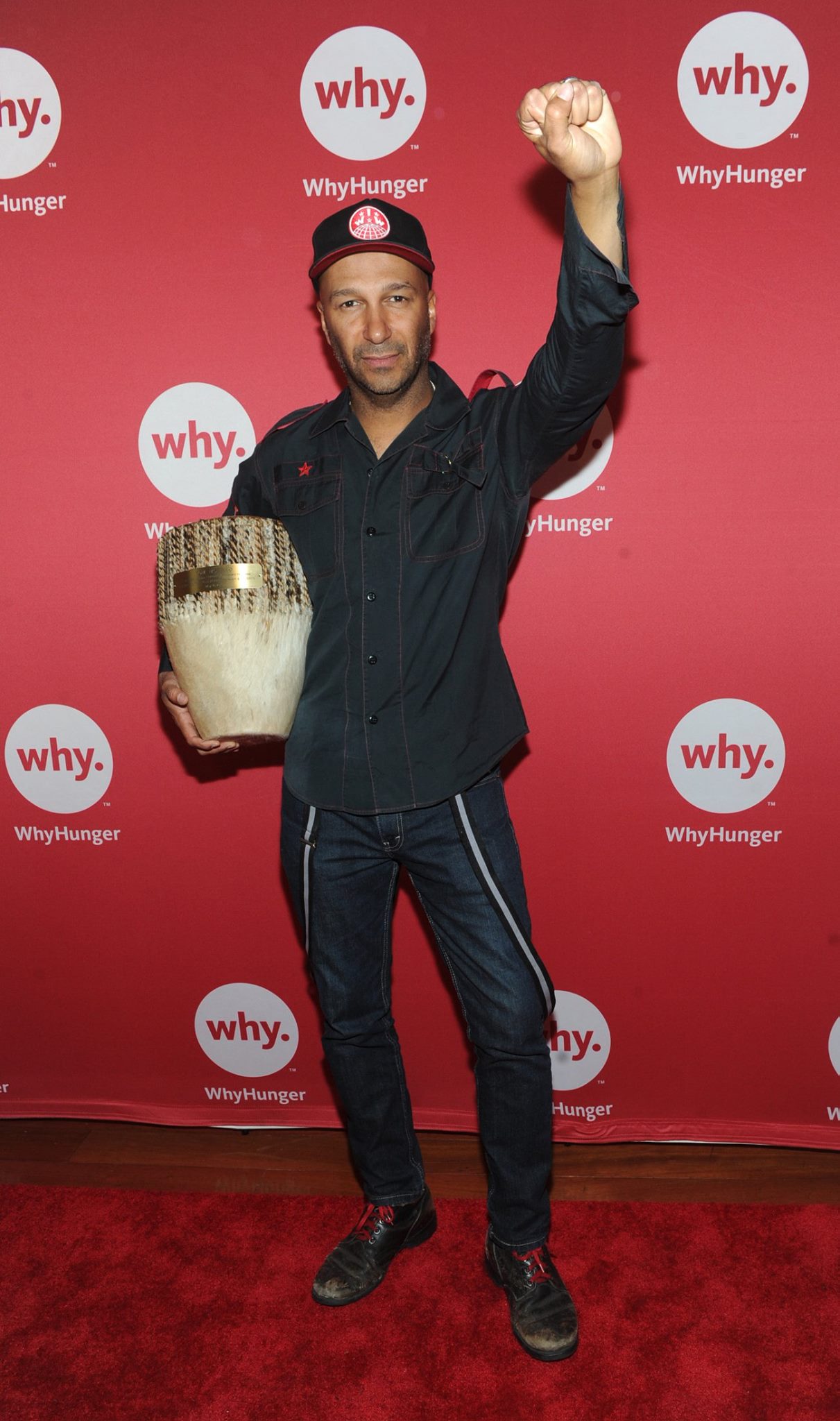 Raise a fist to Tom Morello, a great supporter and activist! Happy Birthday we appreciate you! 