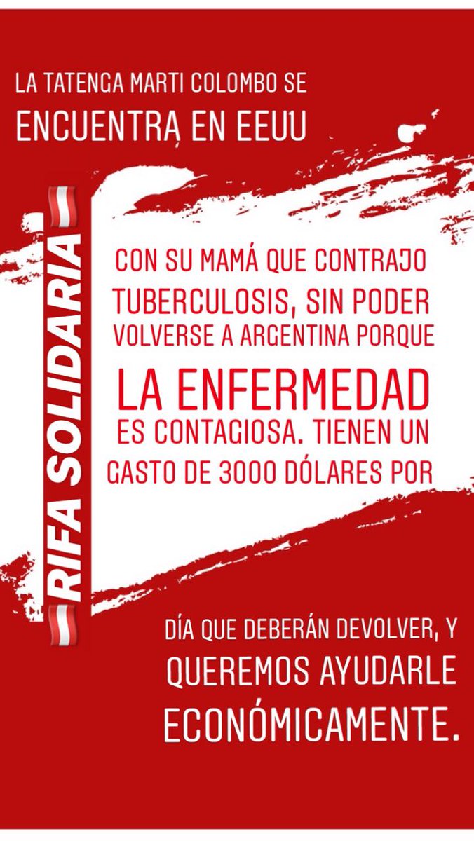 FacuGonzalvez's tweet photo. 🇦🇹RIFA SOLIDARIA DE TATENGUES🇦🇹
📌1er premio: Camiseta de Bruno Pittón
📌2do premio: Barril de 50 lt de cervecería Santa Fe
📌3er premio: Remera de #loquepinte
📌4to premio: Gorra de Vestite Tatengue
Enterate la causa 👇🏾
Ayudemos a @martiicolombo https://t.co/zpulfPnwO5