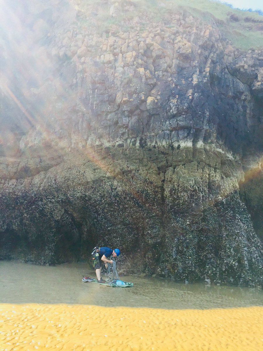 IzzyCramp's tweet photo. #seacliff #climbing Gower peninsula #barnaclesgalore interesting ascent #hotrock https://t.co/BHQ9t7KubR