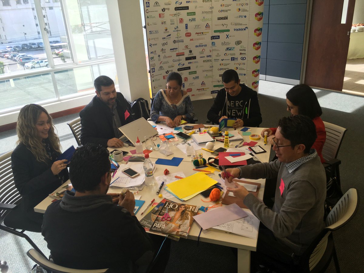 aeiecuador's tweet photo. Es momento de traer la imaginación a la realidad
Los participantes del #InnoWeekUIO construyen sus prototipos para comprobar la utilidad de sus ideas

#AEInnova https://t.co/PzauNTiShn
