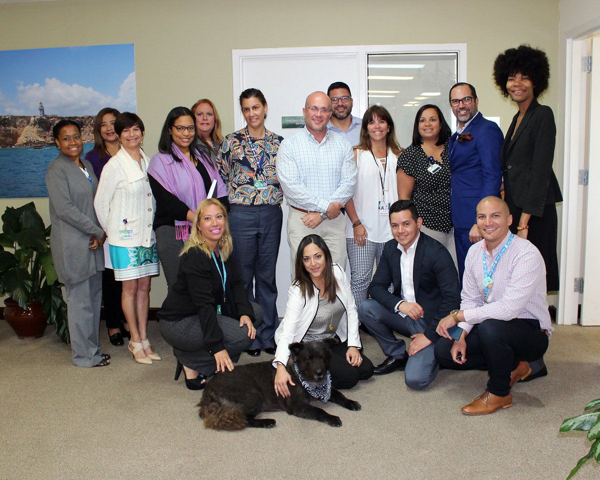 Recibimos hoy la visita de Oso, de Brownie Blondie Foundation. 🐻 Las agencias ambientales 🌎 son parte de un esfuerzo para ayudar a los centros rescatistas de animales. 💚