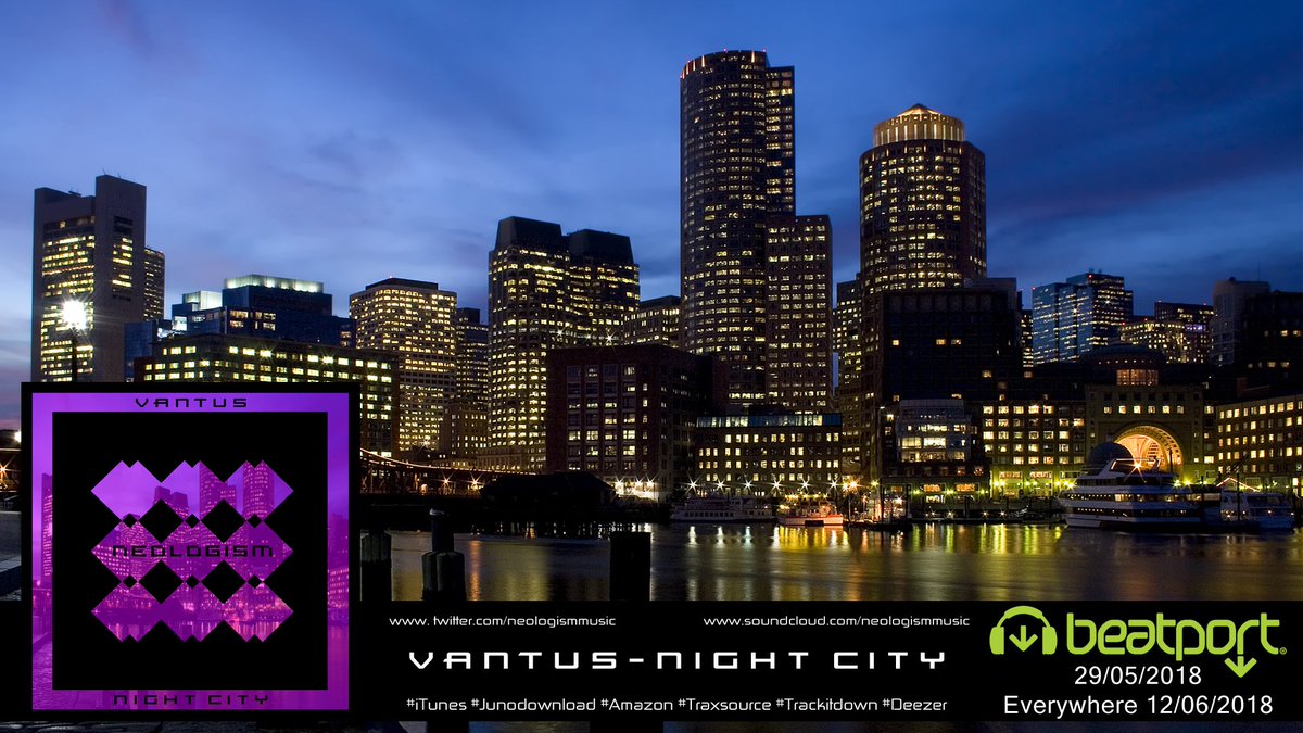 neologismmusic's tweet photo. OUT NOW!!! New release from #NeologismMusic #VANTUS "Night City" #Exclusive on #Beatport https://t.co/FwvcY4dsFu Grab your copy! Worldwide #release on 12.06.18
#TechHouse #HouseMusic #House #minimal #progressive #deeptech https://t.co/SehqamGTob