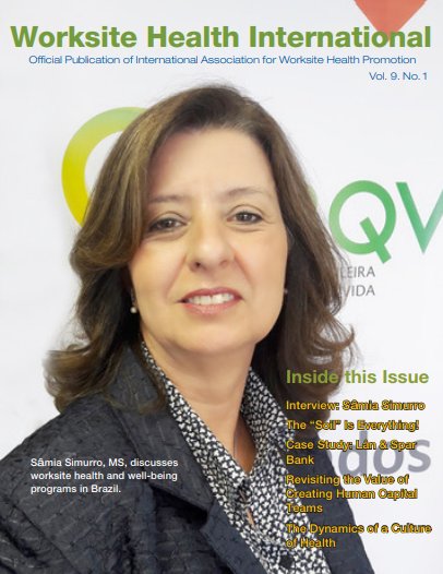IAWHPGlobal's tweet photo. Access the new issue of IAWHP's Worksite Health International  #cultureofhealth #humancapital  https://t.co/45bU6Kvkjh https://t.co/p9ZfHtfc82