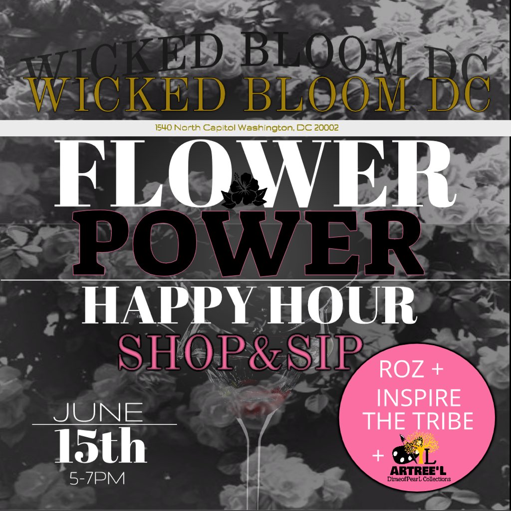 SAVE THE DATE!FLOWER POWER Tickets go on sale 5/31🚨🚨🚨🚨🚨🚨🚨🚨🚨<a href="/DimeofPearL/">DimeofPearL</a>