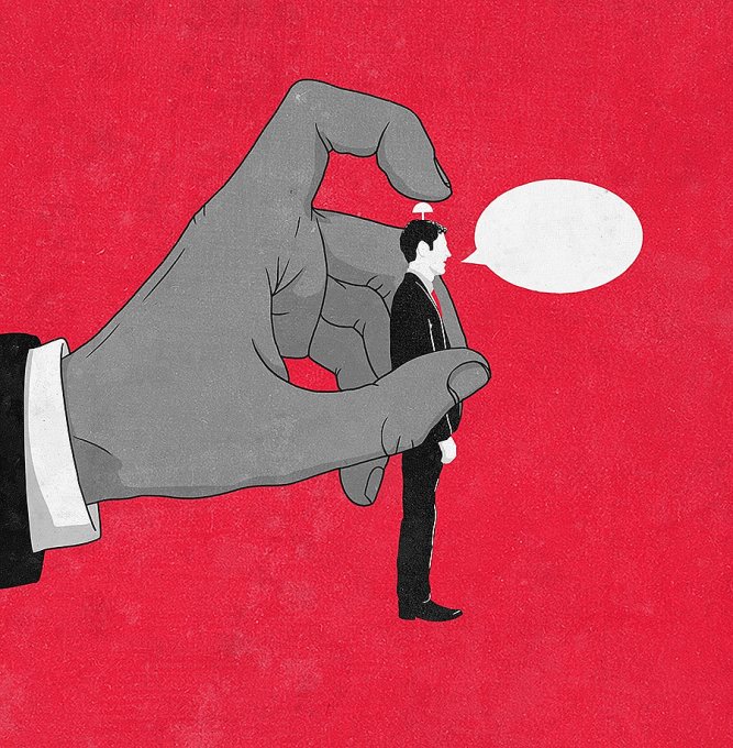 IlluDaily's tweet photo. POLITICIANS – Illustration from a personal project I call »Mindshots«. (Sergio Ingravalle)
https://t.co/JbBRB2lFfQ https://t.co/py8ZXSFoAN