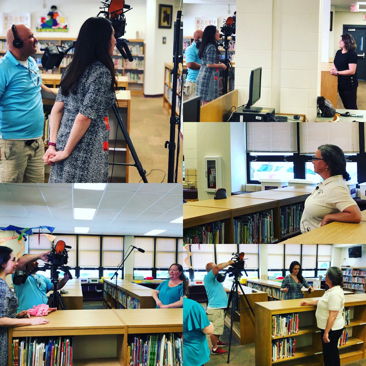 charities_guild's tweet photo. Working with our #CGNK member, @AlisonMontoya and her colleagues to film a video with first hand accounts of how Charities Guild is impacting our community. Big thanks to Christine Smalley for organizing the interviews at Newport Primary School!! https://t.co/ByhJaj0gF3