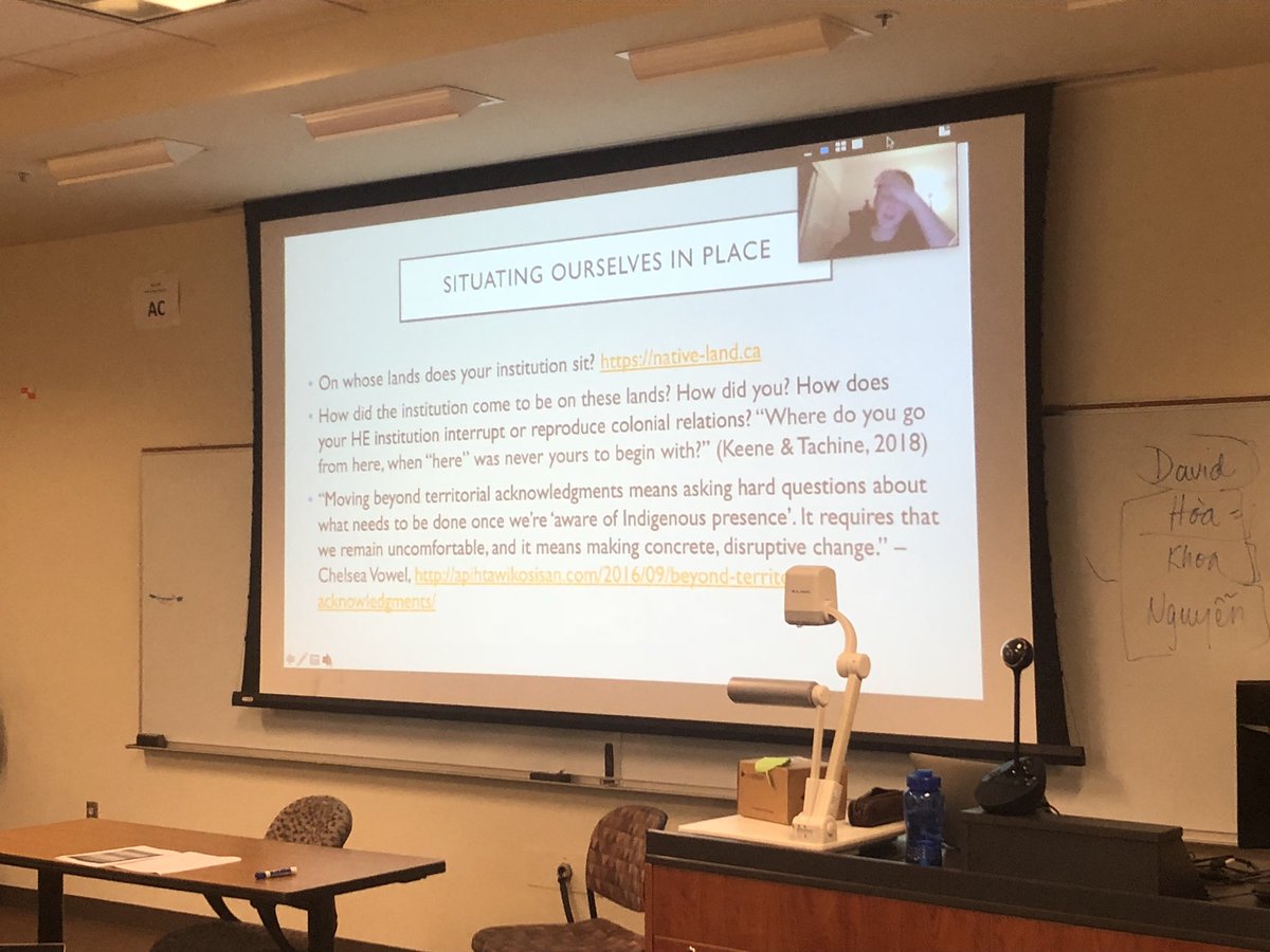 IUPUIEdLawProf's tweet photo. Thx to Dr. Sharon Stein for joining our #theoreticalframeworks class as a guest speaker! @TeamELPS @UTSACOEHD @utsa @ohlawdjesus @akingkostelac @eyraperez @stephvvas https://t.co/RQhN6MJuUs