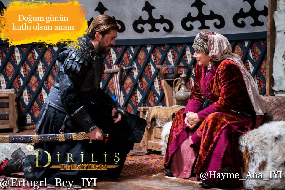 Doğum günün kutlu  olsun Anam nice mutlu senelere sevdiklerinle birlikte inşallah @Hayme_Ana_IYI <a href="/YeterKocoglu/">Y.Koçoğlu</a>
#DirilisIYIEkibi #DirilişTuranGrupları