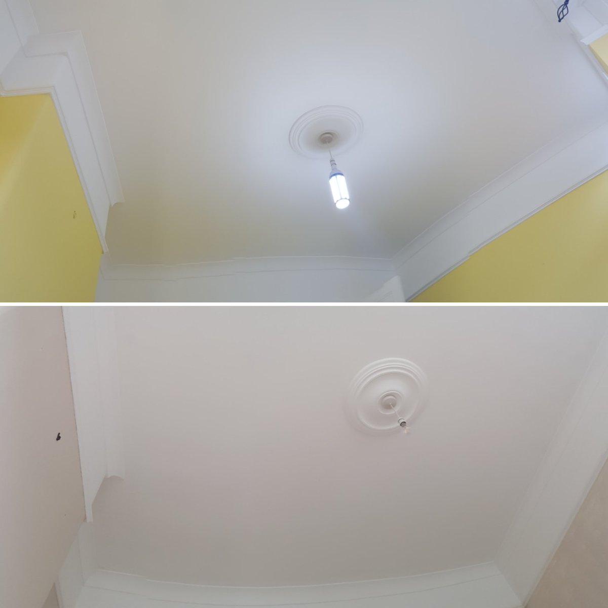 Jenthedecorator's tweet photo. Before and afters using @JohnstonesTrade #Twinklelittlestar , #Acrylicsatin & white #Covaplus
no longer a dull bland lounge and fits well in this 1860s house
used my @TruestarTools brushes, @picassobrush #Blazingsquad #Blazebrush , @ArroWorthy sleeves and @TwoFussyBlokes minis https://t.co/ppaU1PE0CY