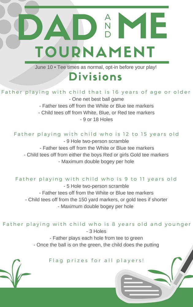 KearneyCC's tweet image. Calling all dads!!! Call the golf shop to get signed up! #dadandme #howfun