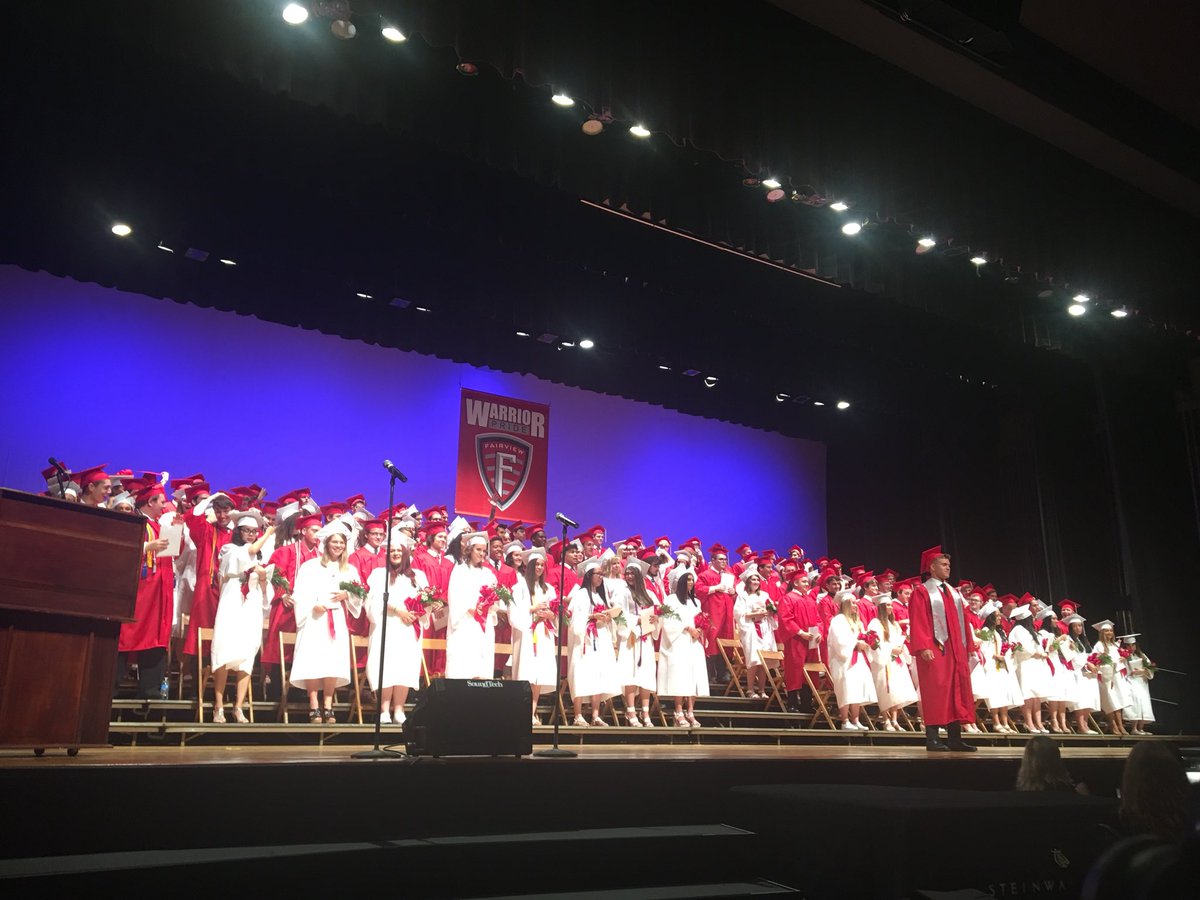 FPSchools's tweet photo. The Class of 2018! Congrats, Warriors! https://t.co/6pquMSeCYL