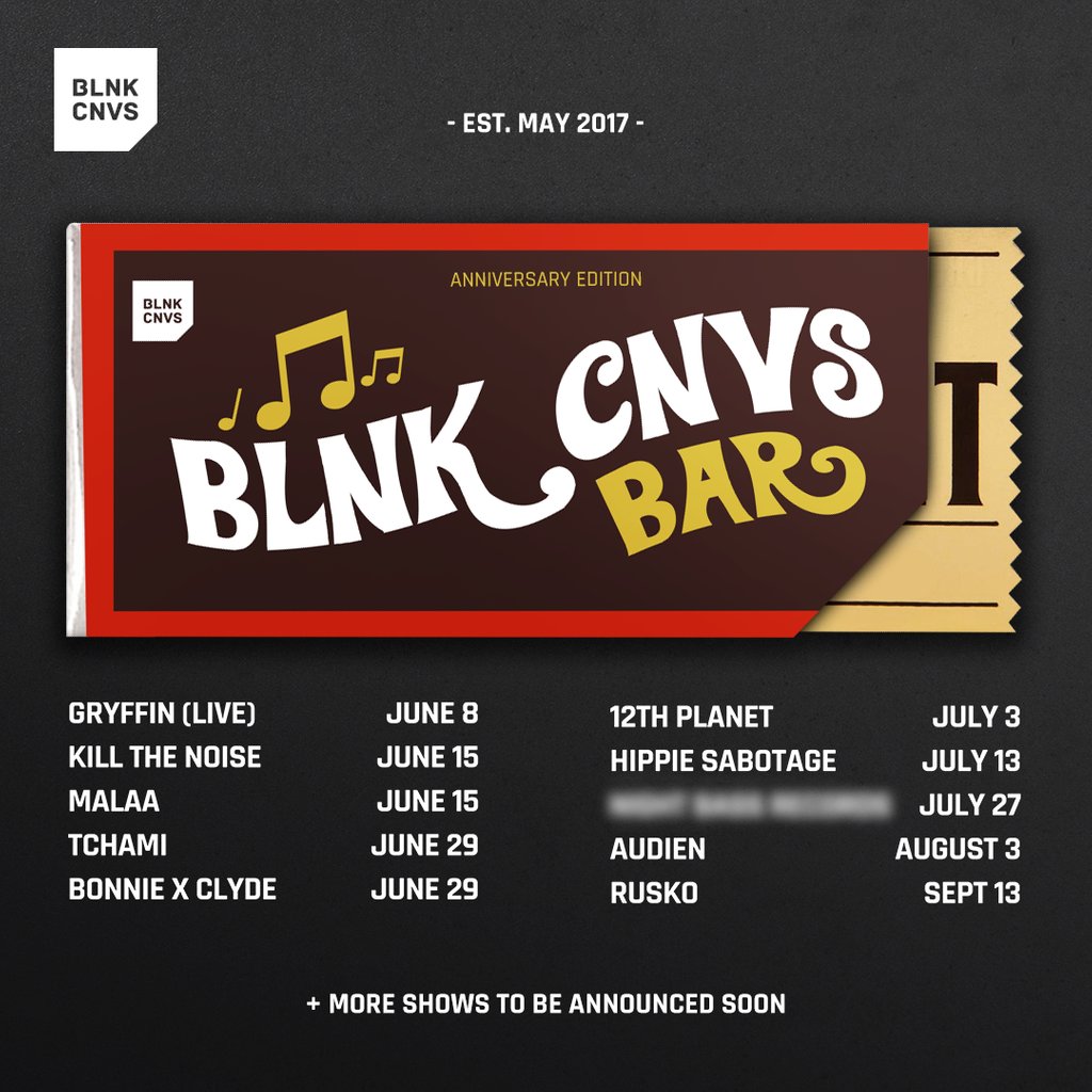 Blnkcnvspres's tweet photo. If we get 365 RT we will give away a GOLDEN TICKET, free access to EVERY BLNK CNVS show from now until the end of the year to celebrate 1 yrs of BLNK CNVS. Twitter do your thing and good luck! 

YOU MUST BE FOLLOWING US TO WIN! https://t.co/16oXwYJsSw