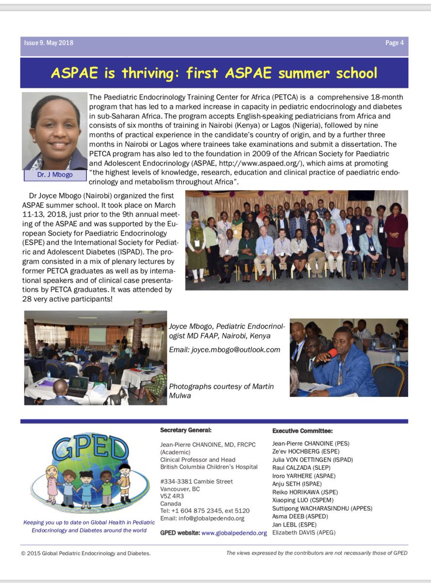 GlobalPedEndo's tweet photo. Newsletter #GPED issue 9. #ASPAE is thriving: first #ASPAE summer school @IPAWorldorg @Asiapacific_Ped @PedsEndoSociety @EuroSPE @clanchildhealth @NCDChild @AAPGlobalHealth @jvonoettingen @ispad_org https://t.co/5LcC9dmjPv