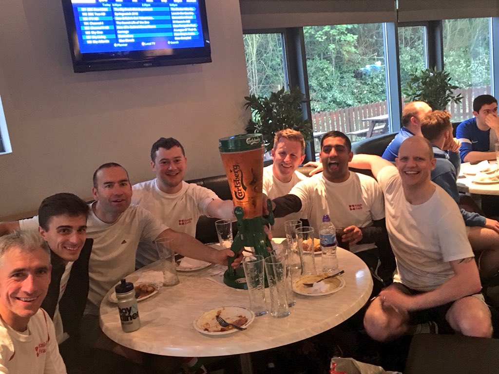 A fantastic evening playing football in a tournament organised by <a href="/HayKilner/">Hay & Kilner</a> for a great cause. 
We may have lost in the quarter finals but Beer was enough of a reward!