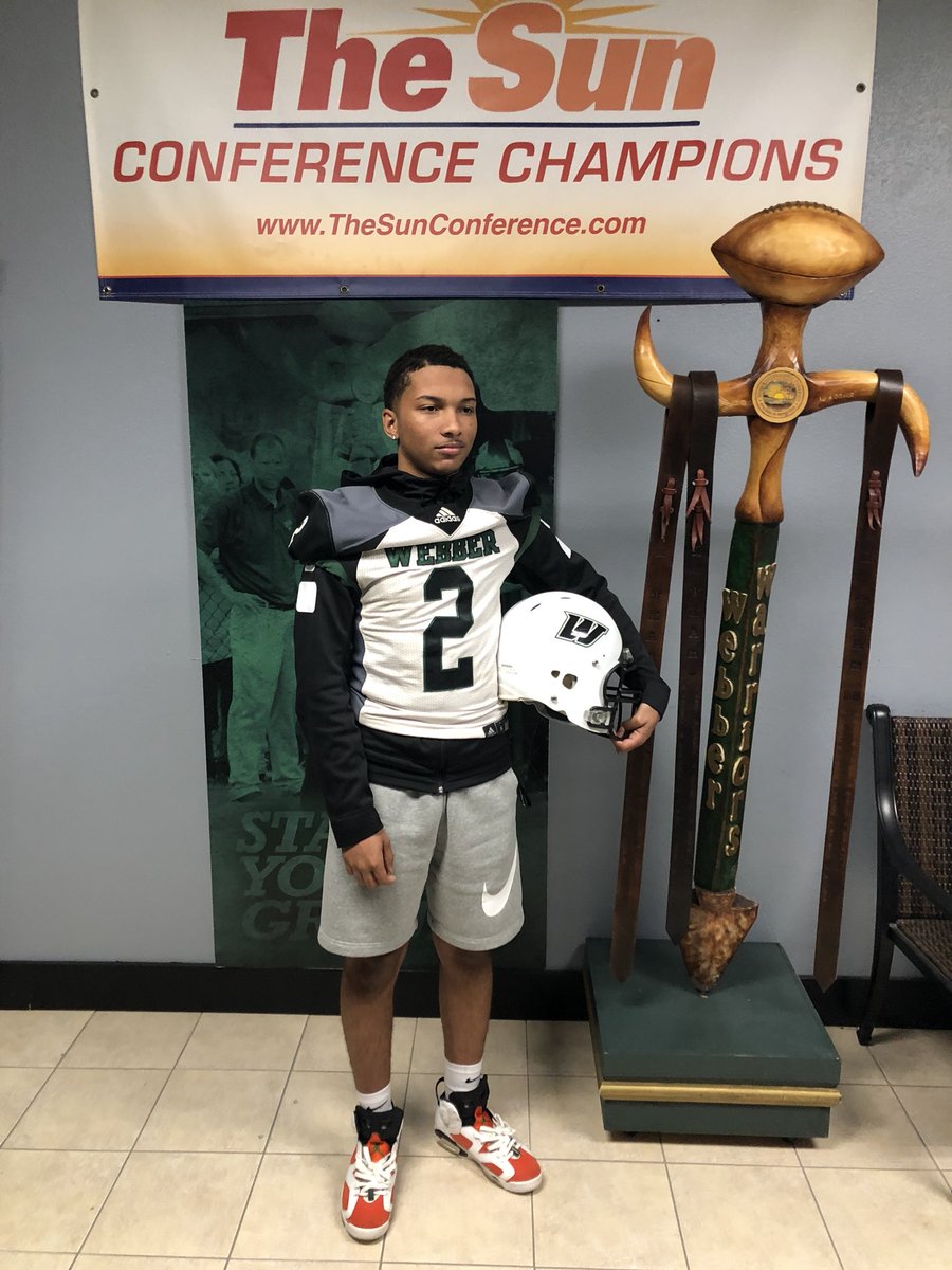 Even in the proud moment this dude won’t  smile lol Congrats on you committing to Webber International University...