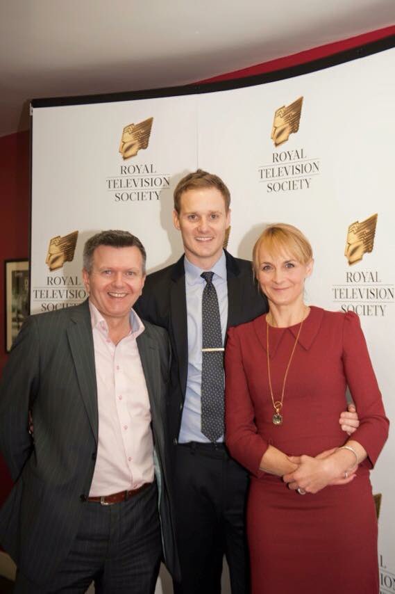 BBCFrediani's tweet photo. A well deserved credit for the final shift for the brilliant @varleytweets on @itvnews before she joins good friends @louiseminchin and @mrdanwalker at @BBCBreakfast #WeWillMissHer #SetTheAlarmClock https://t.co/qSC6jVx5Ne