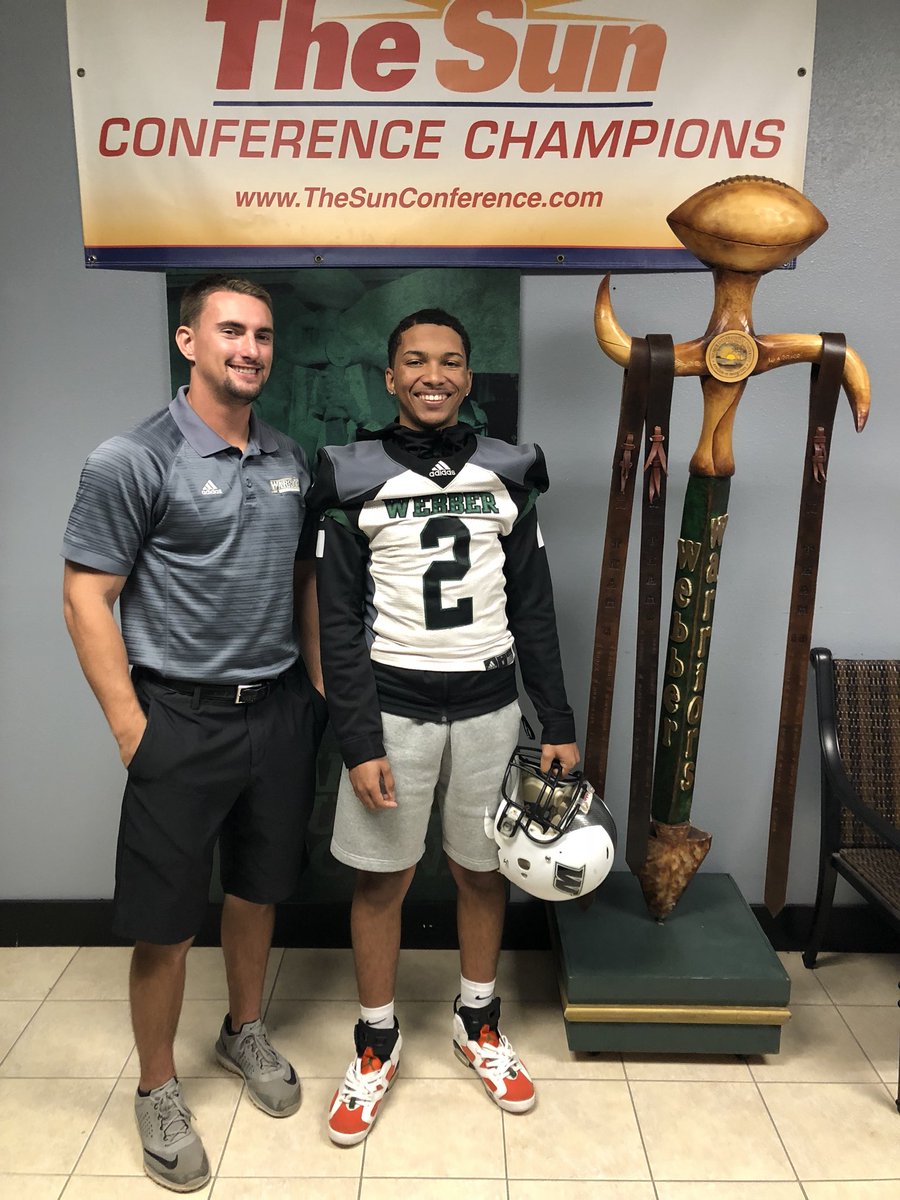 Congrats to my son Chance on committing to Webber International University...💪🏽💯