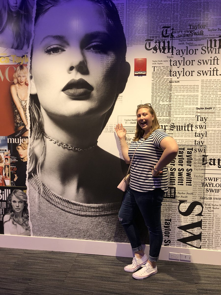 Went to visit @taylorswift13 at the @GRAMMYMuseum #newarknj @PruCenter #Reputation #1989taylorswift #red #speaknow #fearless #TaylorSwift @taylornation13  had a blast!