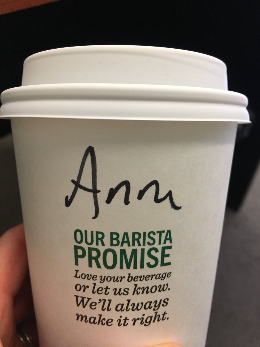 Mrs_Conns's tweet photo. When your barista isn’t really sure if there is an “e” on the end of your name or not https://t.co/LxVs97GZW0