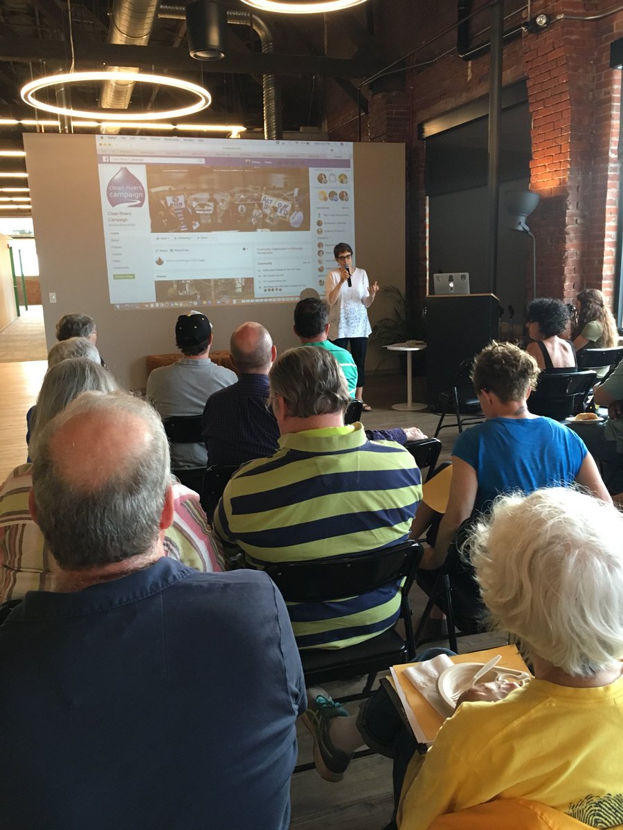CleanRiversPGH's tweet photo. Kicking off the Cincinnati Success Story event at Ascender! ALCOSAN must pay their fair share and make #Room2GROW https://t.co/mRkfTE2vf9