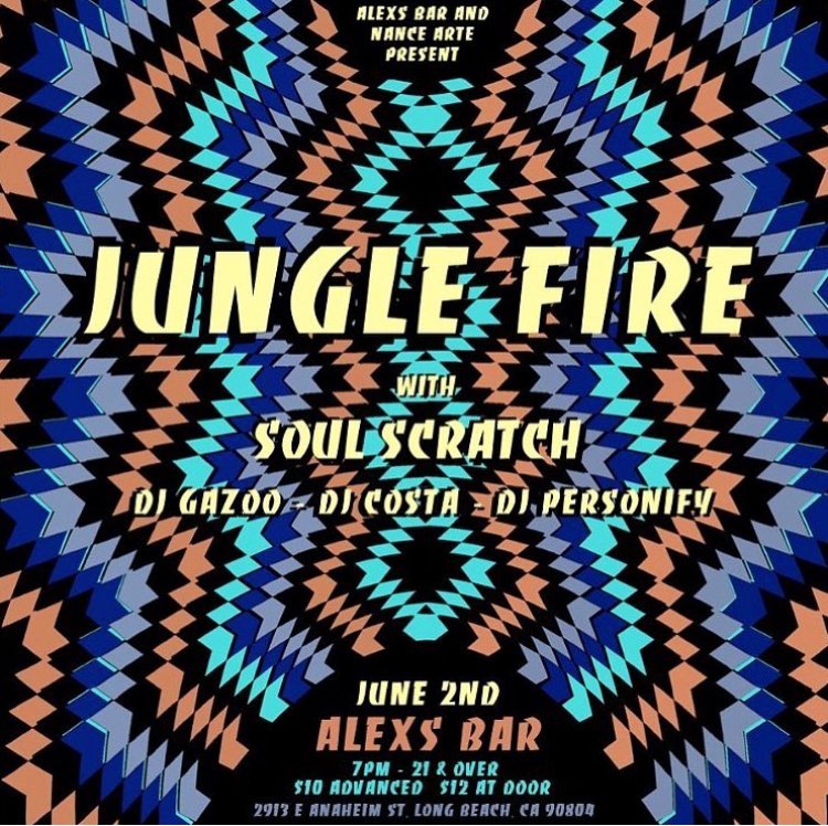 EnClave_LA's tweet photo. RT+Enter to WIN! @jungle_fire with @Soul_Scratch this Sat. June 2 at @alexsbar https://t.co/as9sROjZtZ
#LAmusic #LongBeach https://t.co/IxXikQyEvK