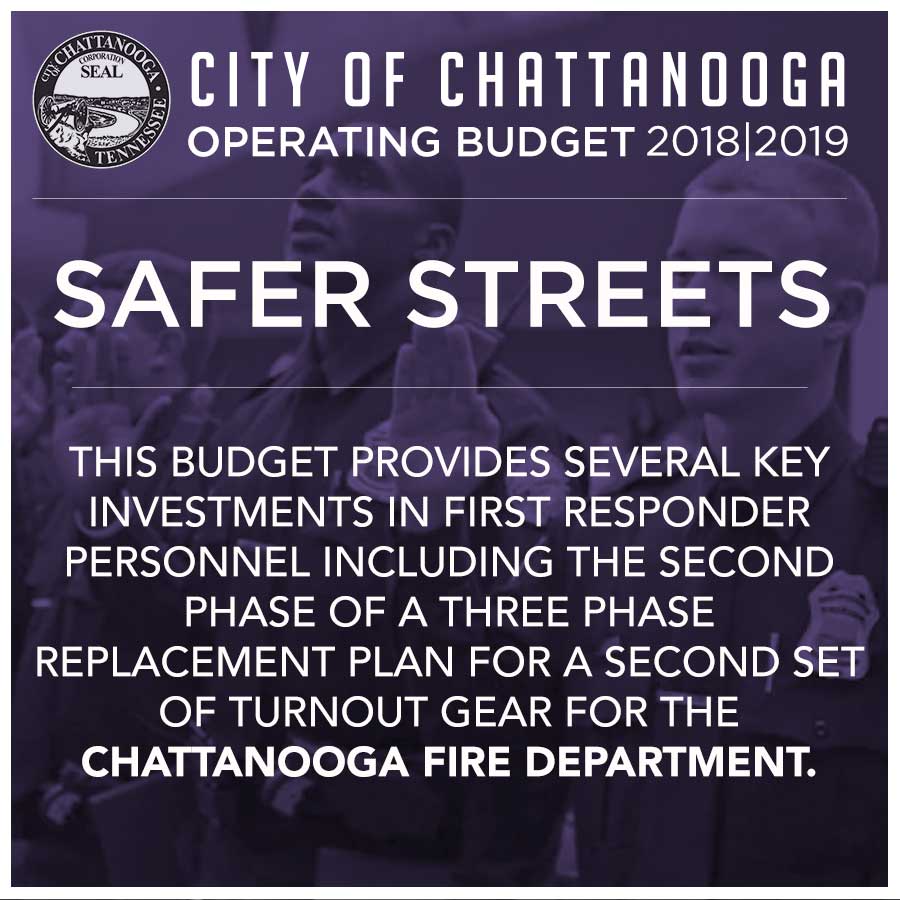 Chattanooga_gov's tweet photo. We’ll continue to create Safer Streets by ensuring that our first responders have the tools and resources they need to keep Chattanoogan’s safe. #createCHA https://t.co/0KFjWjEdV1 https://t.co/oRny92dsTy