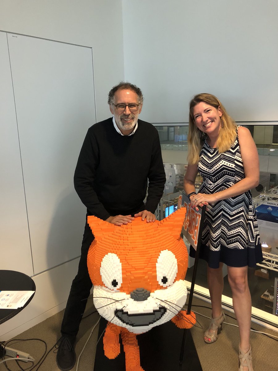 bricklady_MD's tweet photo. Collaborative day with @NJSTEMPathways & @NEFLSTEM2 starting with @mres and the @medialab and then finishing off @LEGO_Education offices! #buildcodelearn #scratch https://t.co/g6jQURDxdZ