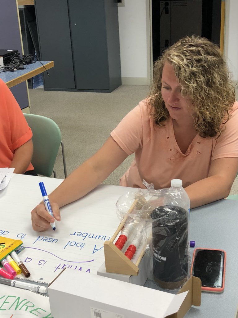fancygrove's tweet photo. #FCPSsummit18 What the heck is a rekenrek? Michelle Dudley can show you! https://t.co/EswZK8eiFb