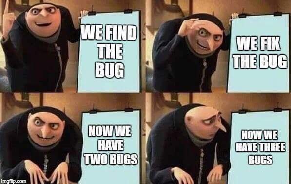 Gunnargh89's tweet photo. DevHumor of the day - The struggle is real

#Codeivation #CodeNewbie #100DaysOfCode #DeveloperHumor #developers #Coders #devhumor #Programming https://t.co/kdLJbMwFbW