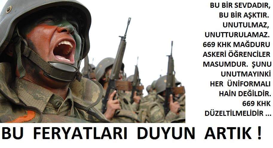 askeri uniformasini isteyen askeri ogrenci annesi on twitter bulenttufenkci 669 khk magduru askeri ogrenciler 23 aydir adalet cigligi atiyorlar guvenlik arastirmasi temiz olan askeri ogrenciler ara sinif son sinif ayrimi yapilmadan uniformalarini