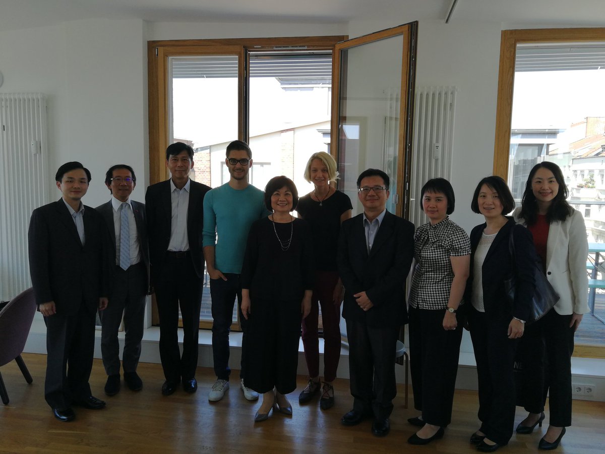 juliemaupin's tweet photo. Such an honor to host Minister Chen and her visiting delegation from Taiwan at IOTA Foundation in Berlin yesterday to discuss smart cities, digital governance, and educating the next generation of tech entrepreneurs. @DomSchiener @augama @lmanchu https://t.co/6i6RDrAEaH