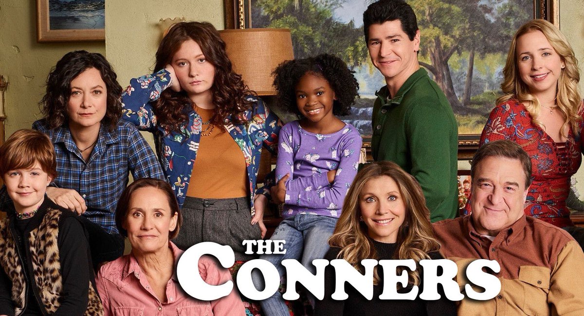 PTBOJustin's tweet photo. Blue collar, diverse family - I’m in. Their stories need to be told. #TheConnors https://t.co/FeDd7XRrHw