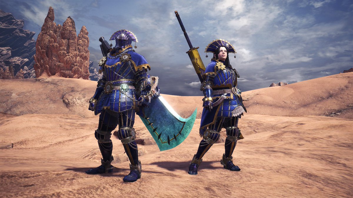 monsterhunter's tweet photo. Lunastra's arrival in #MHWorld is imminent! Are you ready to challenge her and craft powerful new gear? https://t.co/z1J3dKj2Uf