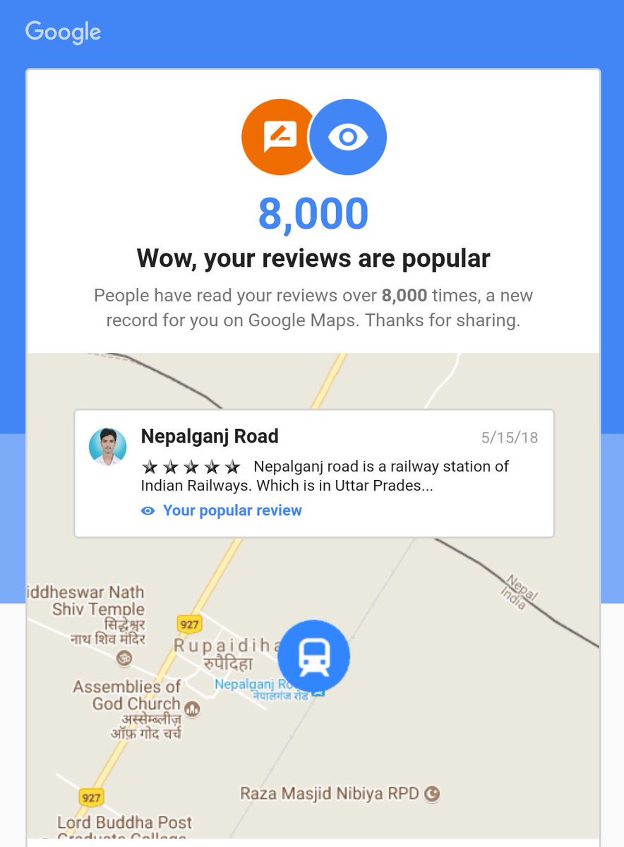 Aneesaadeez's tweet image. Similar updates on @googlemaps are similar to this and @googlemaps has to make it better for users.

@localguides 
@googlemaps 
#Lets_Guide👍