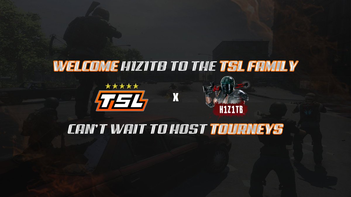 TopShelfLeague's tweet photo. I am extremely happy to announce our partnership with @H1Z1TB !
Get things to come in the future! https://t.co/0aazSvJcaF