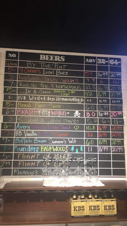 Fairfield_Cork's tweet photo. Take a peek at our this weekends beer list. Grab a pint or take home a growler from your friendly neighborhood Kroger! https://t.co/PnioYy6hfE