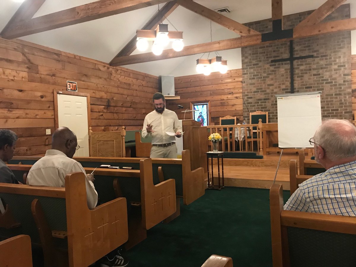 gnbeson2's tweet image. Will Klauber leading Weds night Bible Study. What is the church?@TS4Ministry @klauber