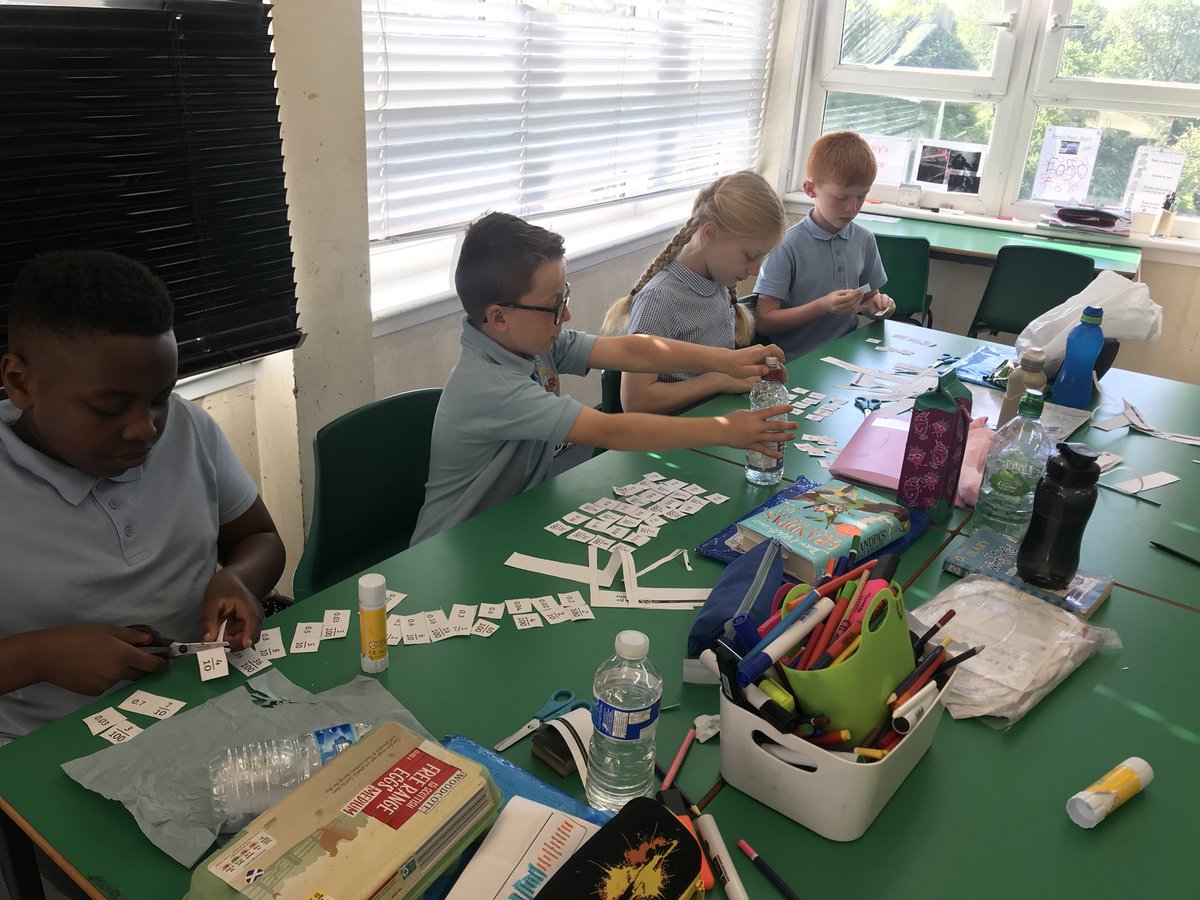 OLRprimary's tweet photo. Matching decimal fractions in p5b this morning! We even had s go changing them into percentages too! #cleverclass #fractions #decimals #percentages https://t.co/TTL87FuZX7