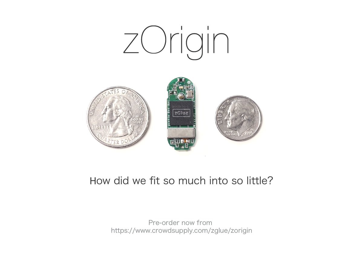 zglue's tweet photo. Find out the answer in our demo video! https://t.co/UggJ4Qcbzx
#ultrasmallchips #zOrigin #wearable #activitytracking #opensource #IoT #DIY #semiconductor #crowdsupply https://t.co/FrtY41vi8K