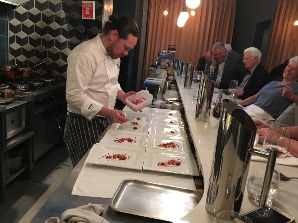 DonaldRalph's tweet photo. Once again, Sean, Keith &amp; Jenny produce a meal for the ages!  Thank you all for your gracious hospitality and exquisite talent.  The Table has quickly risen to the pantheon of great European restaurants. https://t.co/RKcaIZj2vd