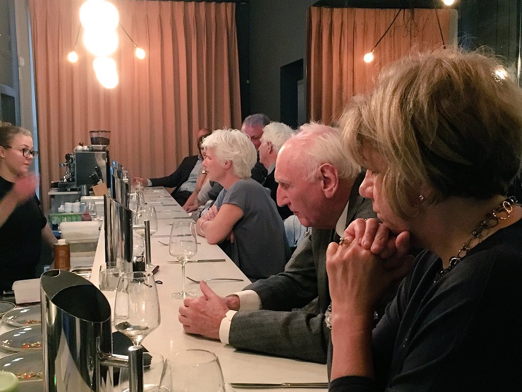 DonaldRalph's tweet photo. Once again, Sean, Keith &amp; Jenny produce a meal for the ages!  Thank you all for your gracious hospitality and exquisite talent.  The Table has quickly risen to the pantheon of great European restaurants. https://t.co/RKcaIZj2vd