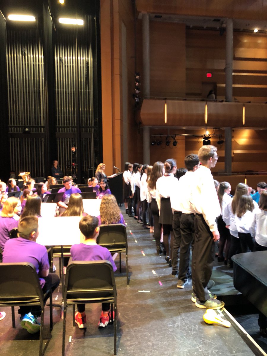 CentralAreaBand's tweet photo. Sound check for the big concert! @YRDSBArts @Justina_So @gvellathottam #CentralAreaBand #YRCC https://t.co/LAt174MRH3