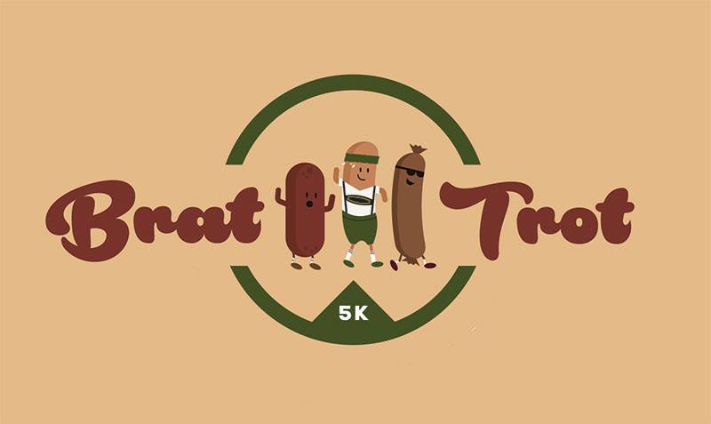 RiseUpAndRun's tweet photo. The Brat Trot is back! 8/4 at Germania Maennerchor. Free brats and beverages after you finish! https://t.co/36dyI7BaiA https://t.co/3GGO9xgICy