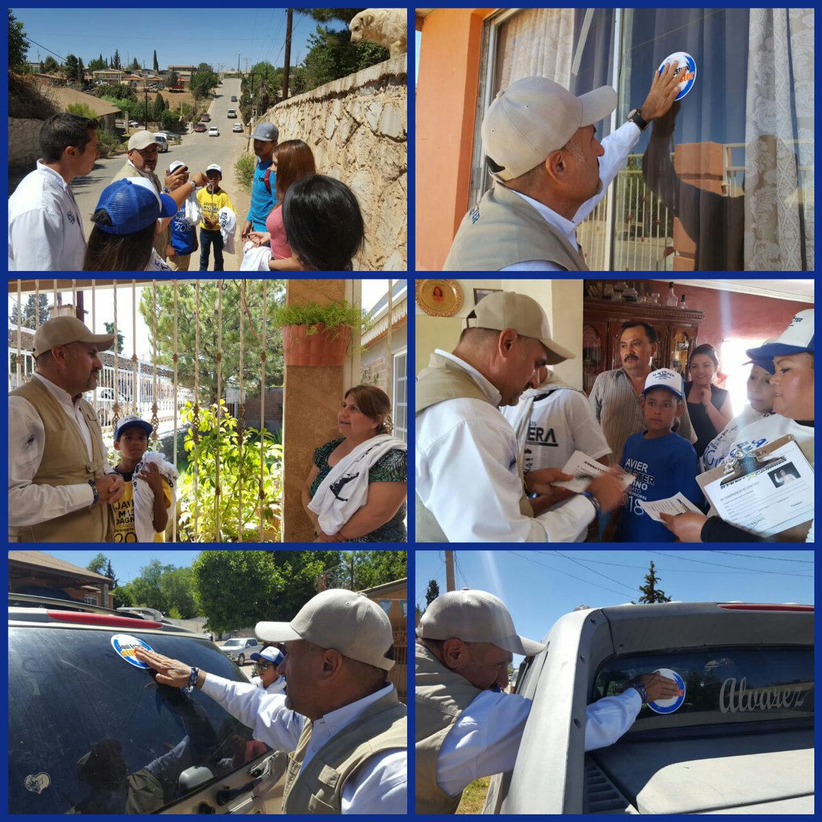 JavierDagnino's tweet photo. Paso a paso llegando a cada rincón de la Colonia Agropecuaria #CasaXCasa #MasterVoto #ConLaFuerzaDeTuConfianza https://t.co/BBSG6VObqC