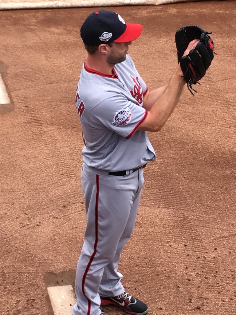 PCochrane323's tweet photo. I’m at The Yard hoping to see a masterpiece from @Max_Scherzer . 🤞🏼🤞🏼 #Nats https://t.co/ptqDF6ItyC