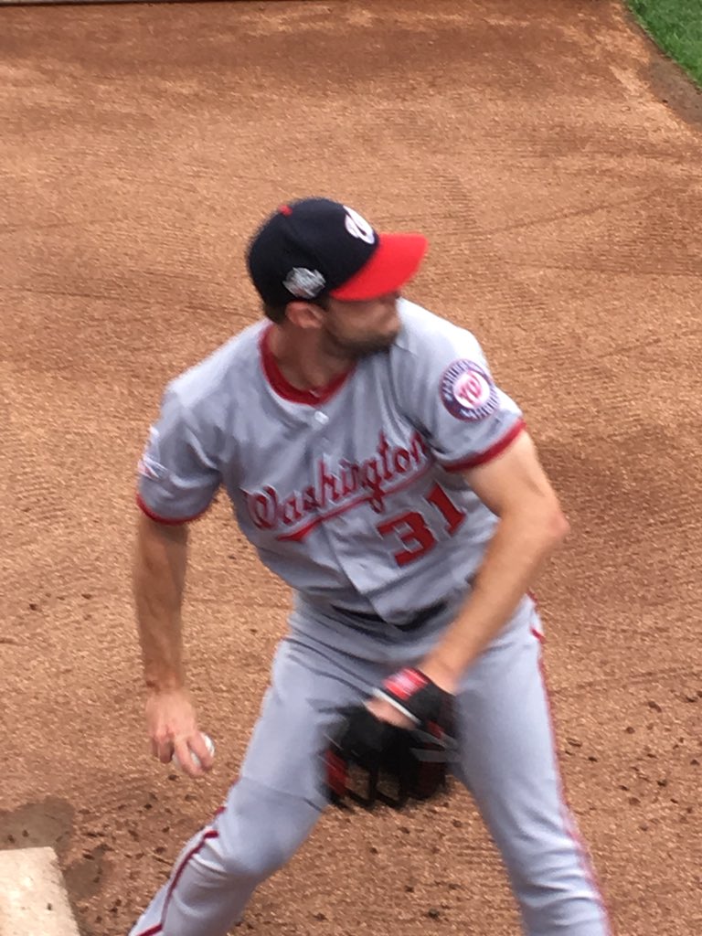 PCochrane323's tweet photo. I’m at The Yard hoping to see a masterpiece from @Max_Scherzer . 🤞🏼🤞🏼 #Nats https://t.co/ptqDF6ItyC
