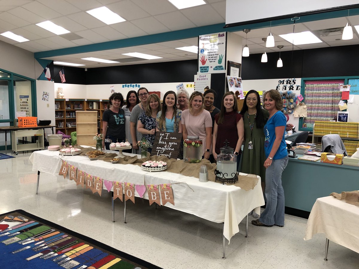 mrsleake18's tweet photo. So thankful for my sweet team for throwing me such a beautiful wedding shower today! #GRESpEd #dreamteam #futureMrsLeake https://t.co/cH5UngH2vx