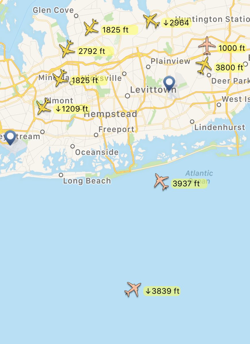 skiesovernassau's tweet photo. Winds 130, optimal for landing and departing off runway 13 (same degrees right?!) why are arrivals flying the long route over dense communities in Nassau? @RepTomSuozzi @SenSchumer @CurranNassau @RepKathleenRice #QuietSkies #NextGenFail #DefundFAA @PANYNJ @NYGovCuomo https://t.co/xpoD8udSkH