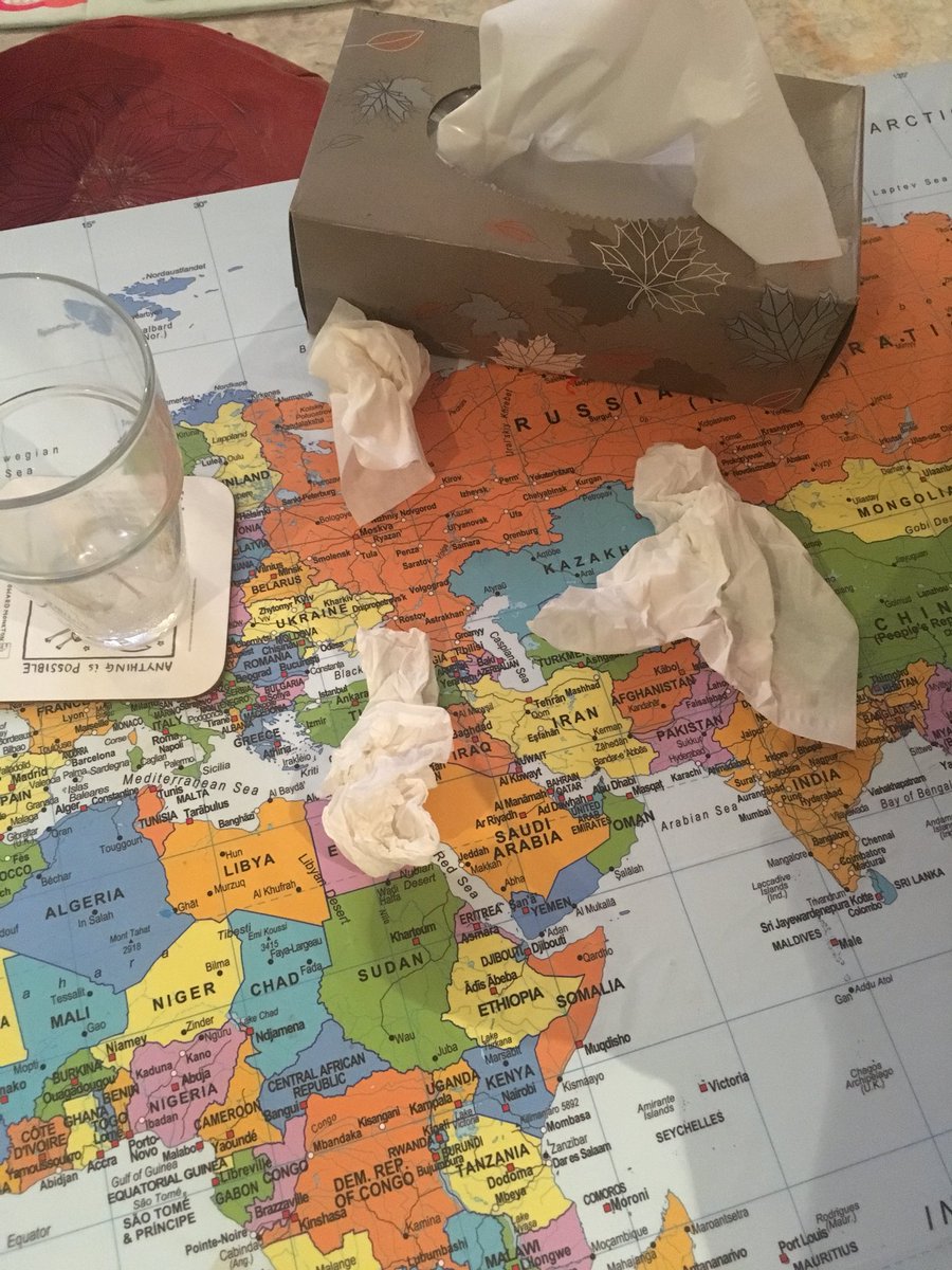 LaurelFilgate's tweet photo. This tissue box didn’t stand a chance. #TheAmericans #TheAmericansFinale https://t.co/i97iqoxrVk